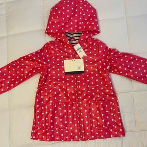BabyGap Red Polka Dot Raincoat
